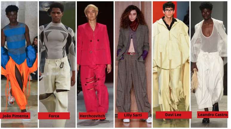 Different trousers (Photo: Agênciass Brazil News and Fotosite) Different trousers (Photo: Agênciass Brazil News and Fotosite)