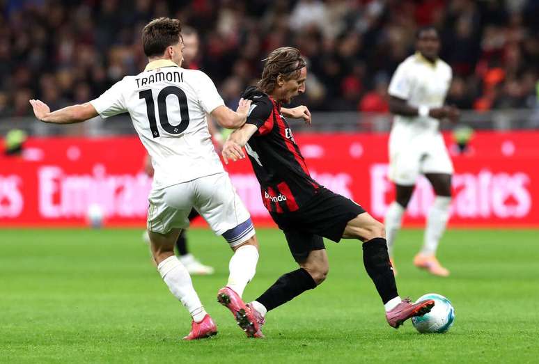 Modric fez assist&ecirc;ncia para gol de empate do Milan &ndash;