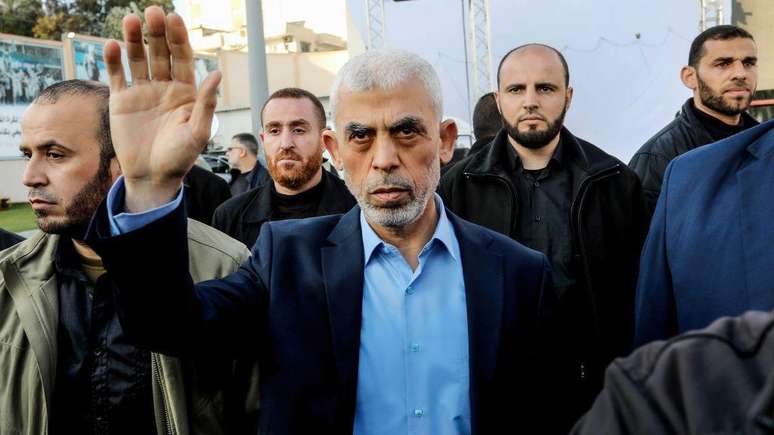 Yahya Sinwar foi um dos l&iacute;deres do Hamas que planejaram o ataque de 7 de outubro de 2023
