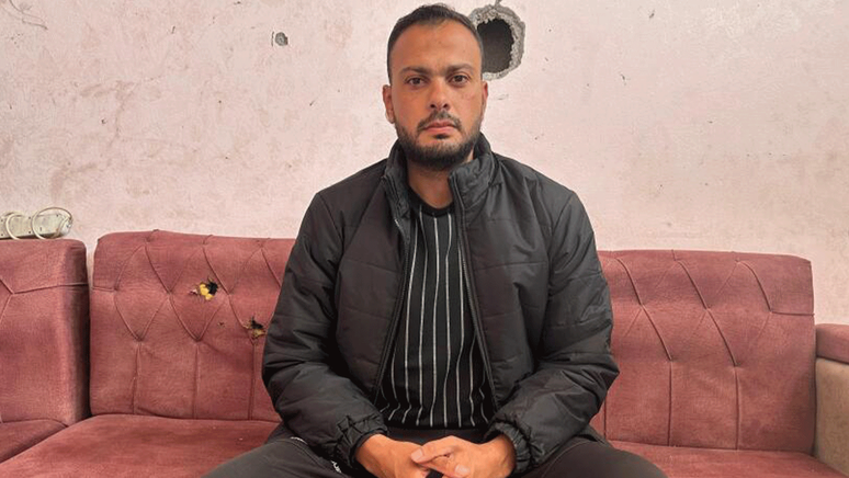 'Se eu ca&iacute;sse nas m&atilde;os do Hamas agora, eles gravariam um v&iacute;deo e me matariam na rua, com um tiro na cabe&ccedil;a', declarou o advogado Moumen al-Natour, de um local n&atilde;o revelado da Faixa de Gaza