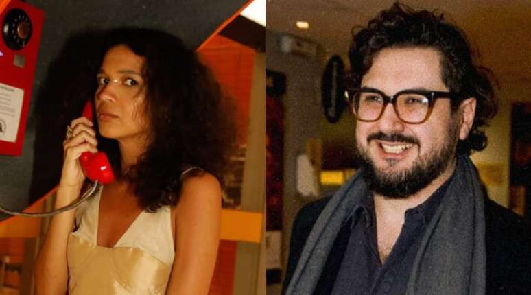 Laura Luf&eacute;si e Greg&oacute;rio Graziosi, atores de 'O Agente Secreto', estiveram na primeira sess&atilde;o do filme em S&atilde;o Paulo, parte da 49&ordf; Mostra Internacional de Cinema da cidade