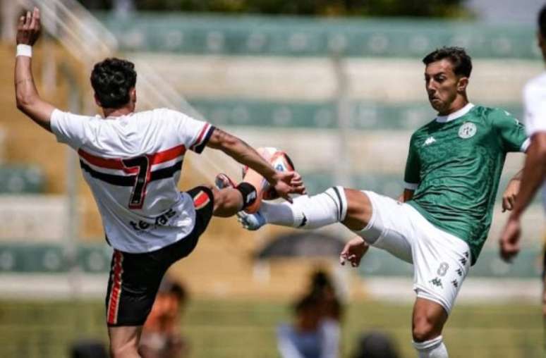 Raphael Silvestre/ Guarani FC - Legenda: São Paulo consolidou a vaga na final após a vitória por 2 a 0 neste sábado (25)