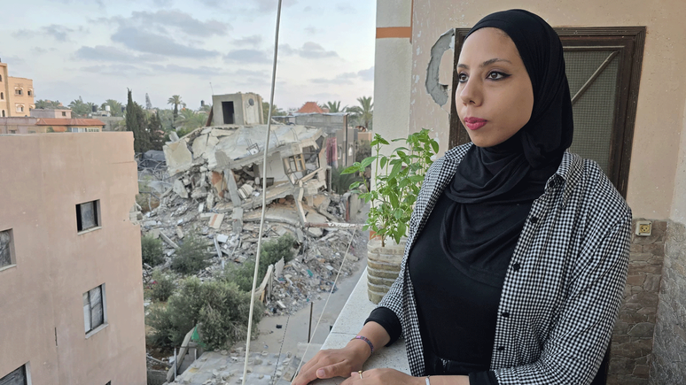 "O Hamas n&atilde;o est&aacute; qualificado para governar a Faixa de Gaza, mas &eacute; uma op&ccedil;&atilde;o melhor do que as gangues", afirma a trabalhadora humanit&aacute;ria Hanya Aljamal
