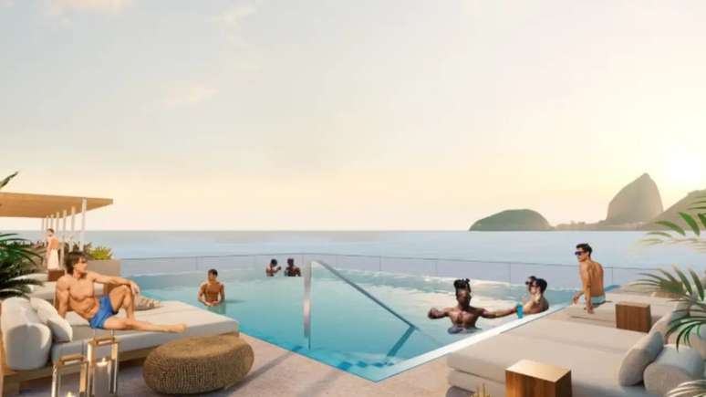 Projeto do novo rooftop – Projeto/Reprodução