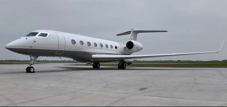 Gulfstream G650 &ndash; Reprodu&ccedil;&atilde;o de v&iacute;deo/ Youtube