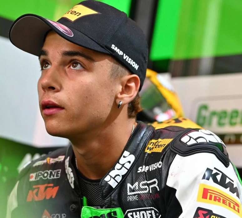 Noah Dettwiler preparing for the Austrian GP Noah Dettwiler preparing for the Austrian GP