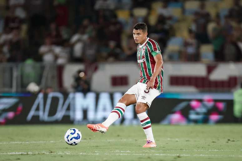 Thiago Silva &eacute; um dos l&iacute;deres do Fluminense em campo &ndash;