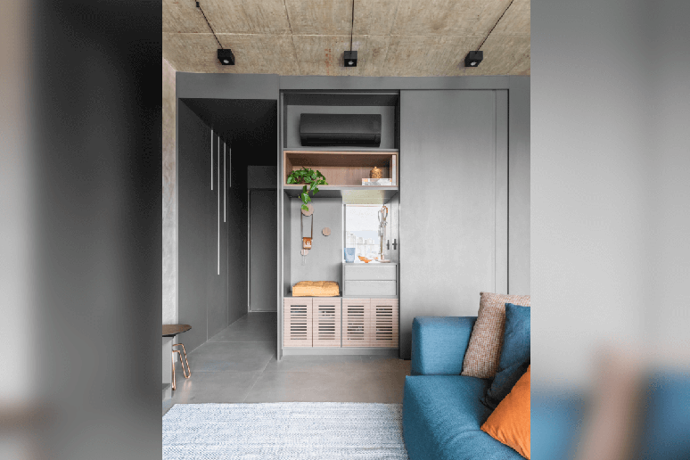 The furniture can also be covered in the same color palette as the environment. Project: BMA Studio | The furniture can also be covered in the same color palette as the environment. Project: BMA Studio |