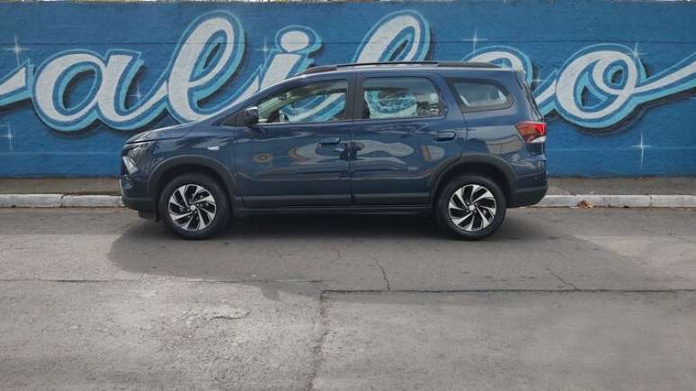 Chevrolet Spin tem 2,62 metros de entre-eixos