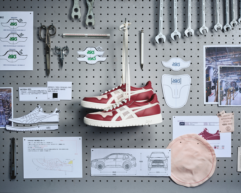 Asics Japan S Airbag feito em parceria com a Toyota