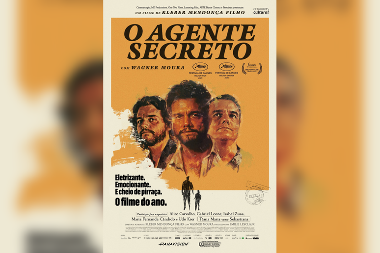 Em &ldquo;O Agente Secreto&rdquo;, um professor busca uma vida tranquila em Recife, mas acaba envolvido em um jogo pol&iacute;tico e pessoal intenso 