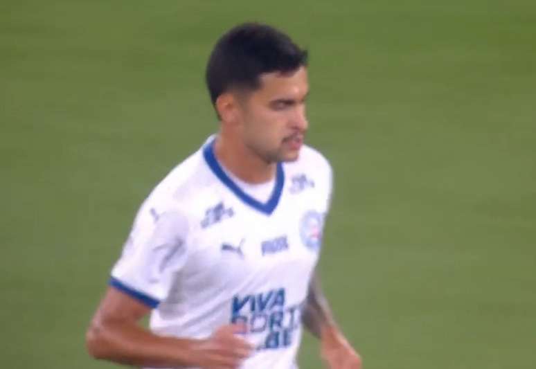 Rodrigo Nestor em ação pelo Bahia/Reprodução de vídeo Premiere / Jogada10