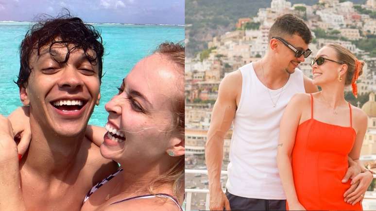 Tata Estaniecki e Júlio Cocielo são vistos juntos pela primeira vez após o anúncio da separação.