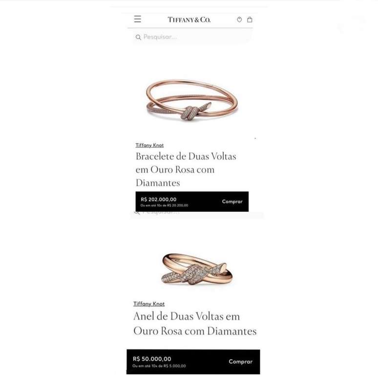 All this? Vini Jr. spends a fortune on jewelry for Virginia; see the price