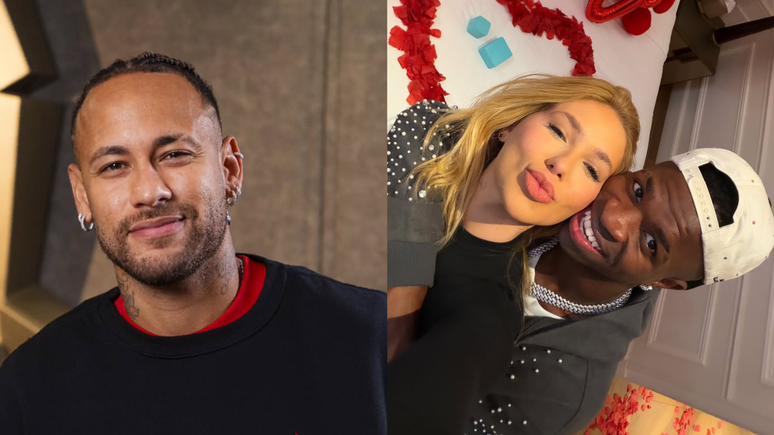 Neymar reacts to the meeting between Virginia Fonseca and Vini Jr. after the controversy with the influencer Neymar reacts to the meeting between Virginia Fonseca and Vini Jr. after the controversy with the influencer