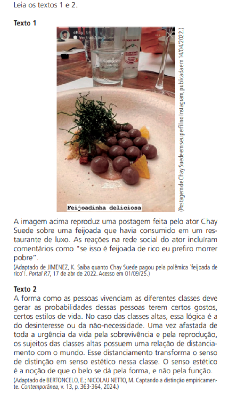 Questão sobre post de Chay Suede