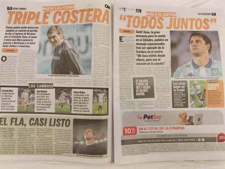 Di&aacute;rio Ol&eacute; traz informa&ccedil;&otilde;es sobre o jogo &ndash;