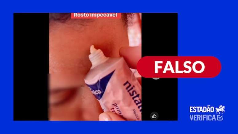 It is false that ointment with nystatin is recommended to rejuvenate facial skin It is false that ointment with nystatin is recommended to rejuvenate facial skin