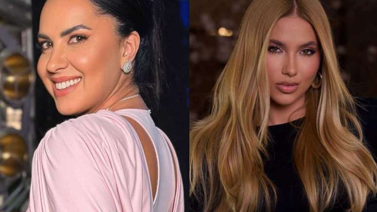 Graciele Lacerda e Virginia Fonseca