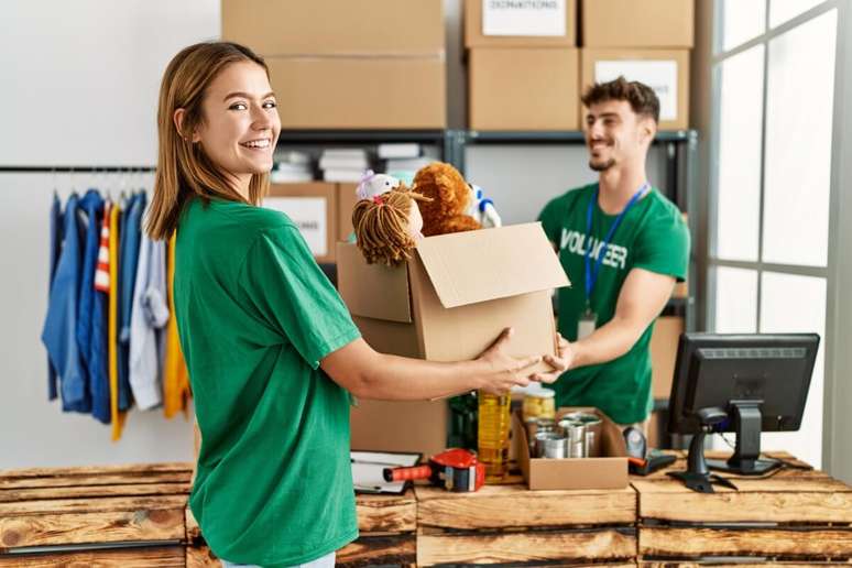 Doar é uma troca de energia, e quem recebe se sente acolhido 