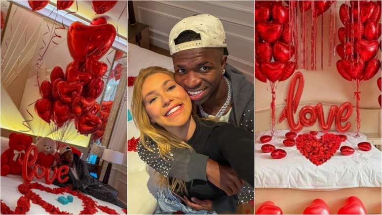 The romantic decoration that Vini Jr. prepared for Virginia costs less than a body splash