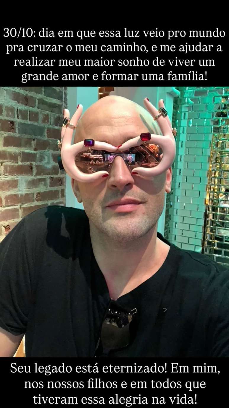 Paulo Gustavo’s widower pays tribute to the comedian’s birthday Paulo Gustavo’s widower pays tribute to the comedian’s birthday