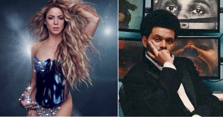 Shakira e The Weeknd se unem em campanha para a Copa do Mundo de 2026