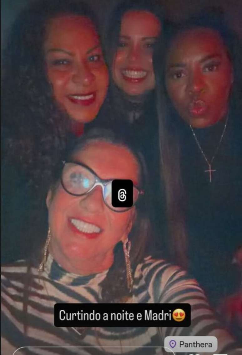 Margareth Serrão, Fernanda Cristina and friends enjoy the night in Madrid Margareth Serrão, Fernanda Cristina and friends enjoy the night in Madrid