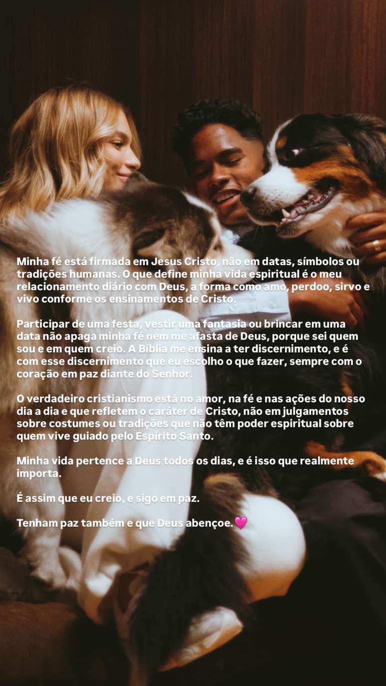 Evangelical, Gabriely Miranda explains herself after participating in Halloween in Virginia: ‘My faith’