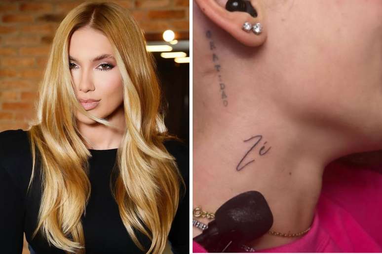 Virginia | tatuagem feita em homenagem a Z&eacute; Felipe