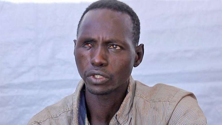 Ahmed Ismail Ibrahim afirma que quatro das seis pessoas com quem fugiu foram mortas a tiros