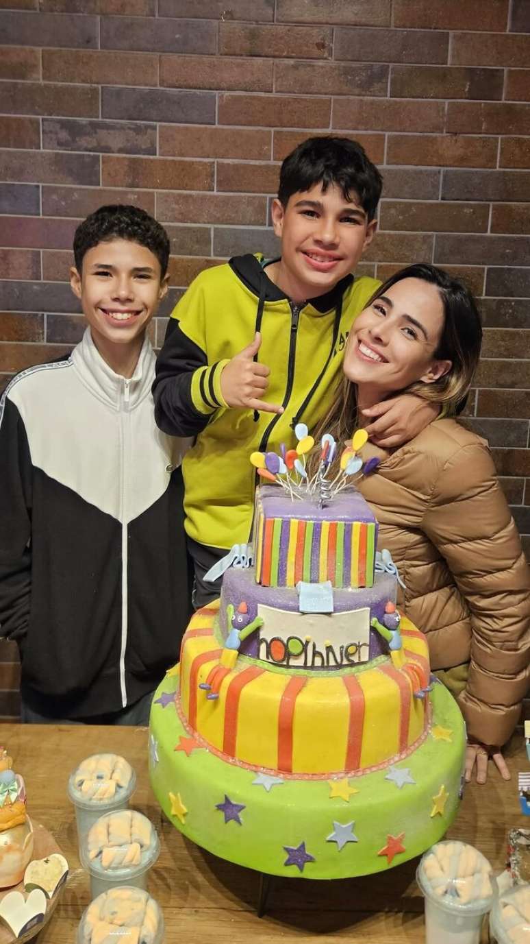 Wanessa Camargo tem dois filhos do casamento com Marcus Buaiz: Jos&eacute; Marcus, de 13 anos, e Jo&atilde;o Francisco, de 10