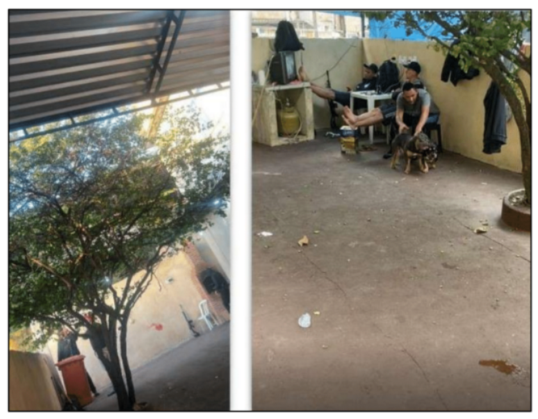 Casa de Doca era fortemente vigiada por homens com fuzis, diz a denúncia