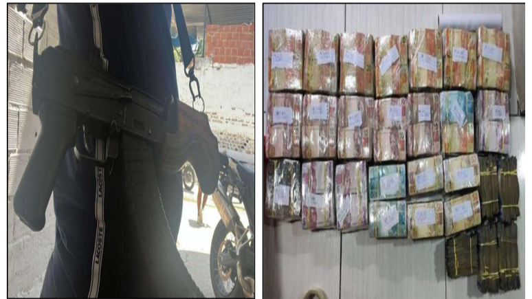 Gardenal, um dos gerentes do tráfico, ostentava joias, armas e dinheiro, diz o MPRJ