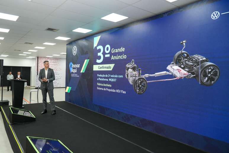 Evento da VW na f&aacute;brica de Anchieta