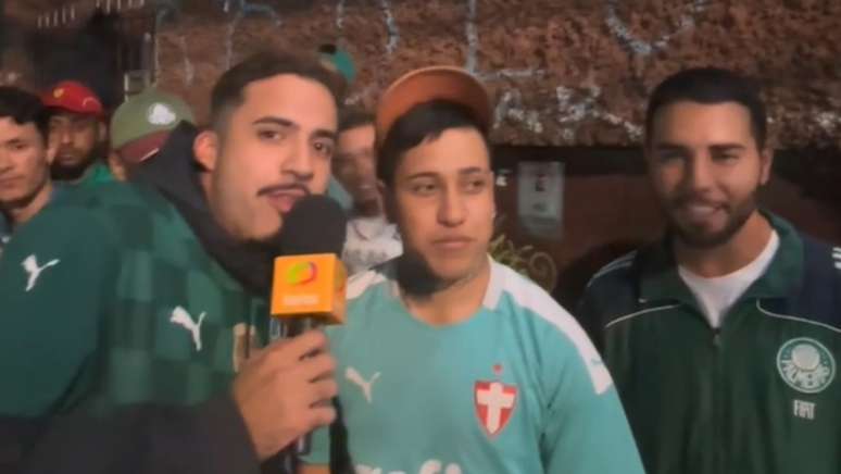 Torcedores do Palmeiras, Ryan, Guilherme e Paulo fazem promessas para acompanhar o Verd&atilde;o em Lima