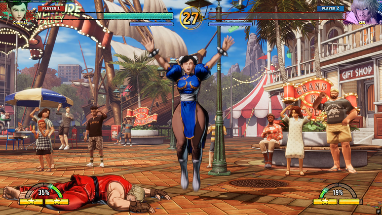 Chun-Li em Fatal Fury: City of the Wolves