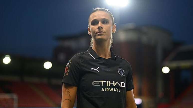 Kerstin Casparij é jogadora do Manchester City desde 2022