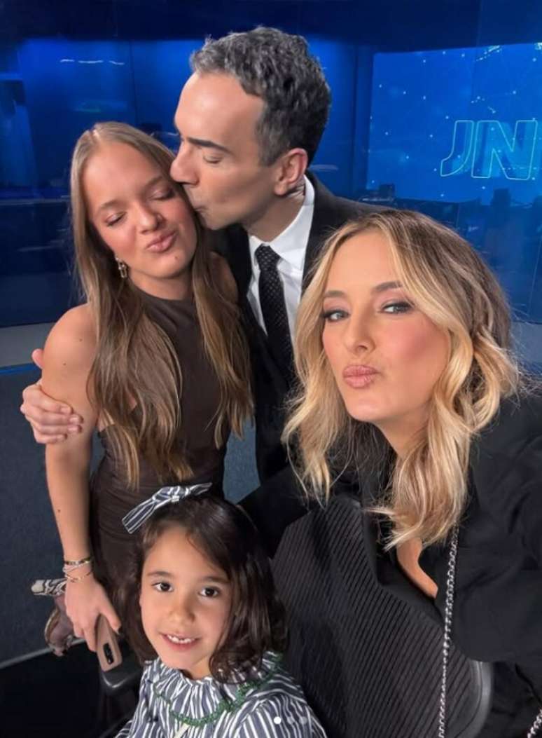 Rafa Justus and Ticiane Pinheiro pay tribute to Tralli for ‘JN’: ‘Proud’