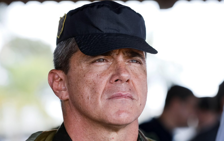 O general Mário Fernandes, que está preso no Comando Militar do Planalto 