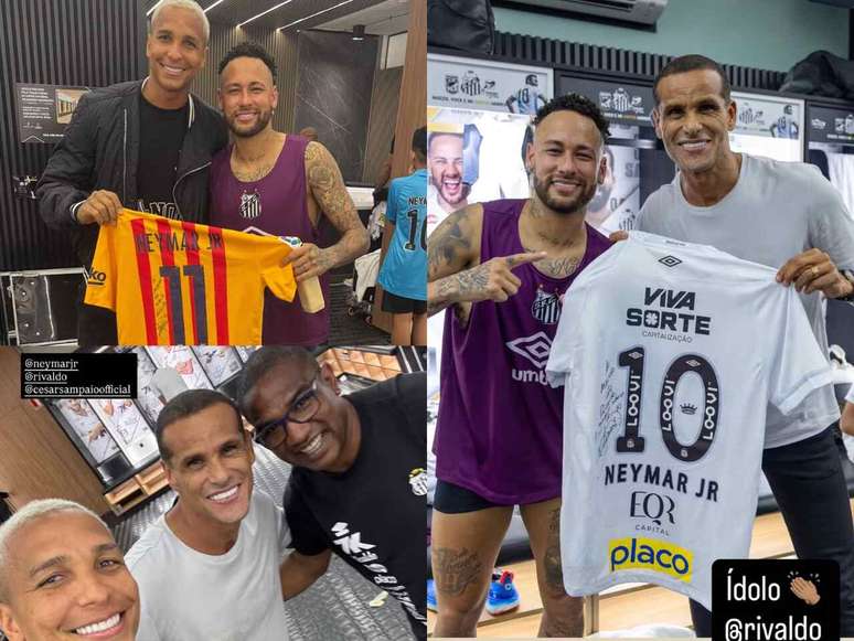 Encontros no vesti&aacute;rio da Vila Belmiro &ndash;