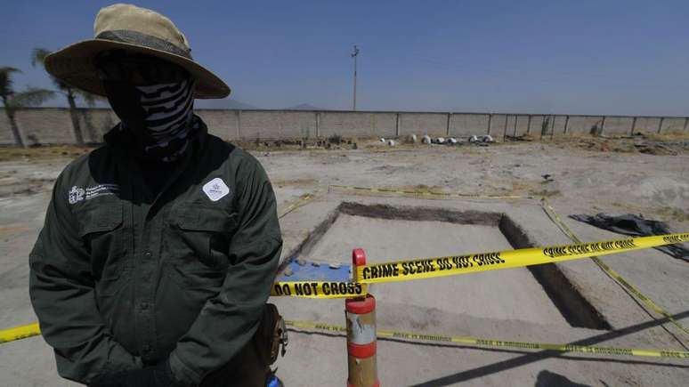 Foram encontradas no M&eacute;xico cerca de 6 mil valas comuns nos &uacute;ltimos anos