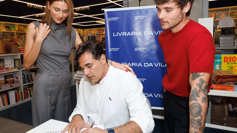 Sasha, Luciano Szafir e Jo&atilde;o Lucas 