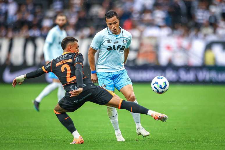 Marlon tem 28 jogos com a camisa do Grêmio – FOTO: LUCAS UEBEL/GREMIO FBPA