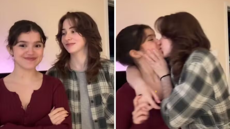 Sandra Annenberg’s daughter kisses her girlfriend in a couple’s Halloween costume Sandra Annenberg’s daughter kisses her girlfriend in a couple’s Halloween costume