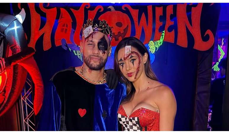 Bruna Biancardi opens the doors to Neymar’s villa at the last minute for Halloween and delivers everything in a couple’s costume. Photo!
