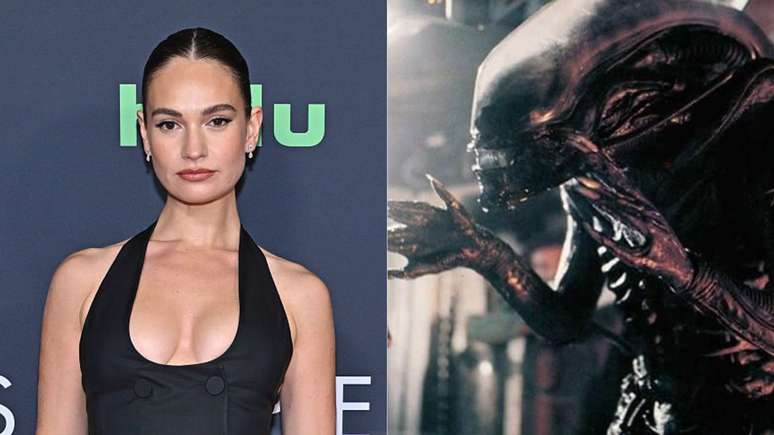 Lily James revela conexão familiar com o clássico 'Alien, O Oitavo Passageiro'