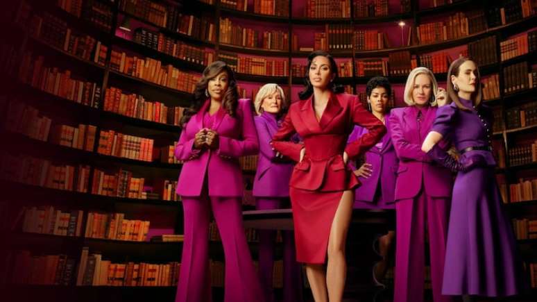 Kim, Kardashian, Naomi Watts, Sarah Paulson e Niecy Nash estão no elenco de 'Tudo É Justo', do Disney+.