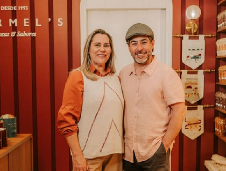 Luciana e Ithamar Kirchner eram apenas namorados quando começaram a vender pipocas