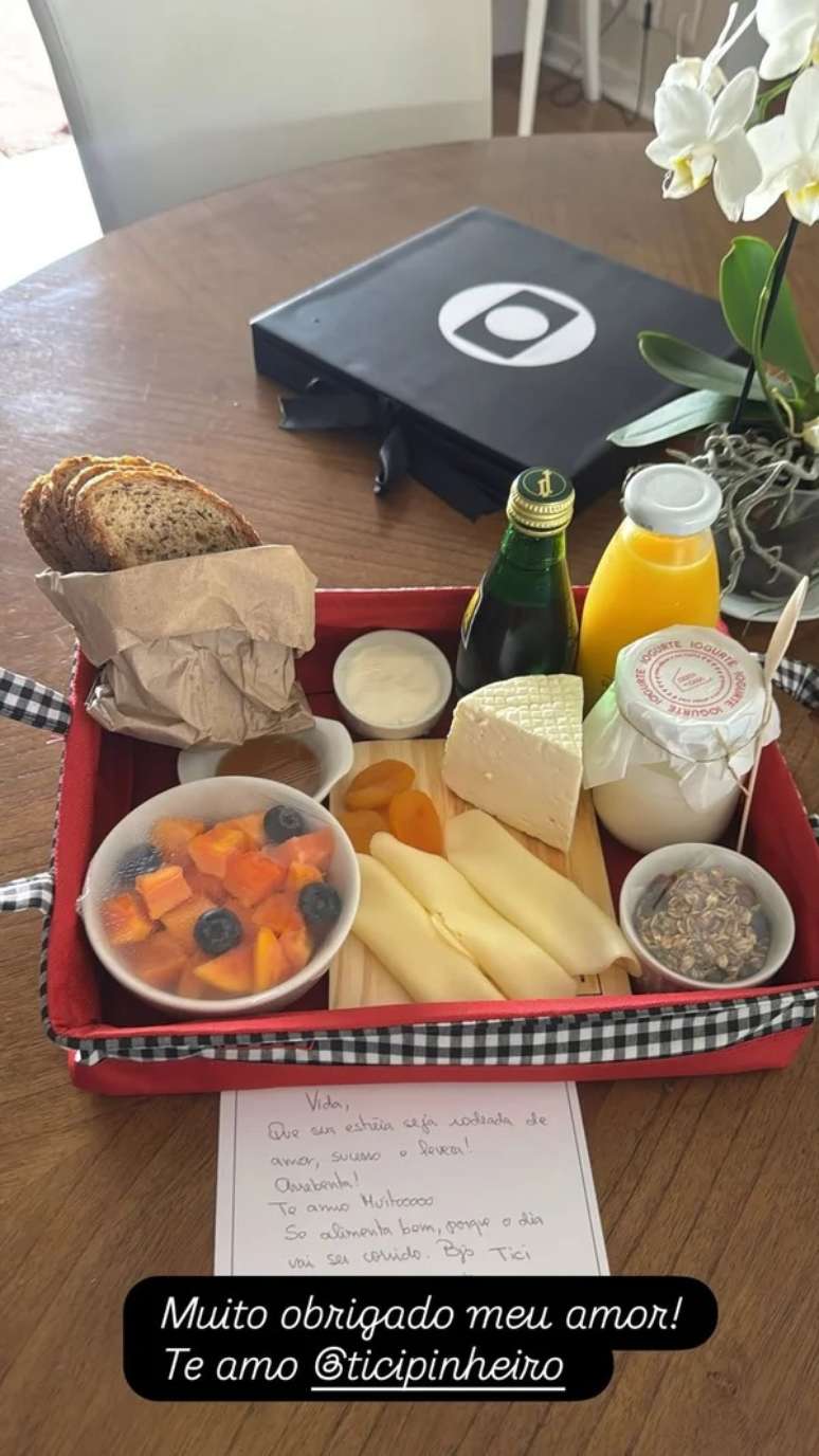 Ticiane Pinheiro sent a surprise to her husband despite being in SP